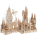 Ugears 3D dřevěné mechanické puzzle Hrad Bradavice, Harry Potter