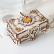 Ugears 3D dřevěné mechanické puzzle Jantarová šperkovnice