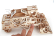 Ugears 3D dřevěné mechanické puzzle Kombajn