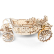 Ugears 3D dřevěné mechanické puzzle Královský kočár
