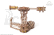 Ugears 3D dřevěné mechanické puzzle Létající stroje