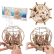 Ugears 3D dřevěné mechanické puzzle Mechanické akvárium