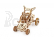 Ugears 3D dřevěné mechanické puzzle Mini bugina