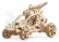 Ugears 3D dřevěné mechanické puzzle Mini bugina