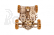 Ugears 3D dřevěné mechanické puzzle NASA, Lunární vozítko