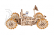 Ugears 3D dřevěné mechanické puzzle NASA, Lunární vozítko