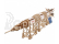 Ugears 3D dřevěné mechanické puzzle NASA, Saturn V