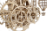 Ugears 3D dřevěné mechanické puzzle Nástěnné hodiny Aero - poškozený obal