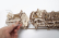 Ugears 3D dřevěné mechanické puzzle Parní lokomotiva 4-6-0 s tendrem