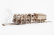 Ugears 3D dřevěné mechanické puzzle Parní lokomotiva 4-6-0 s tendrem