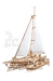 Ugears 3D dřevěné mechanické puzzle Plachetnice Merihobus (trimarán)