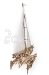 Ugears 3D dřevěné mechanické puzzle Plachetnice Merihobus (trimarán)