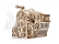 Ugears 3D dřevěné mechanické puzzle Pokladna