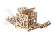 Ugears 3D dřevěné mechanické puzzle Schránka na kostky