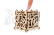 Ugears 3D dřevěné mechanické puzzle Schránka na kostky