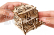 Ugears 3D dřevěné mechanické puzzle Schránka na kostky
