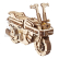 Ugears 3D dřevěné mechanické puzzle Skládací skútr
