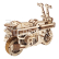 Ugears 3D dřevěné mechanické puzzle Skládací skútr