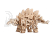 Ugears 3D dřevěné mechanické puzzle Stegosaurus