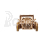 Ugears 3D dřevěné mechanické puzzle The Hot Rod Furious