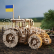 Ugears 3D dřevěné mechanické puzzle Traktor vítězí