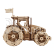Ugears 3D dřevěné mechanické puzzle Traktor vítězí