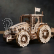 Ugears 3D dřevěné mechanické puzzle Traktor vítězí