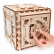 Ugears 3D dřevěné mechanické puzzle Trezor