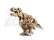 Ugears 3D dřevěné mechanické puzzle Tyrannosaurus Rex