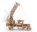 Ugears 3D dřevěné mechanické puzzle UGM-11 Náklaďák s požárním žebříkem