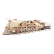 Ugears 3D dřevěné mechanické puzzle V-Express parní lokomotiva 4-6-2 s tendrem