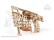 Ugears 3D dřevěné mechanické puzzle Vystřelovací letadlo
