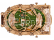 Ugears Dřevěná 3D mechanická stavebnice Harry Potter - Quidditch Pinball