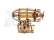 Ugears Dřevěná 3D mechanická stavebnice STEAMPUNK AIRSHIP