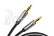 UGREEN stereo audio kabel 3.5mm jack 1m, černý
