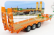 Universal hobbies Accessories Rimorchio Pe 32 - Trailer For Tractor 1:32 Ochre Green