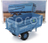 Universal hobbies Accessories Trailer Duchesne Agricoltural Tipping 1:32 Světle Modrá