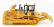 Universal hobbies Komatsu D155ax Bulldozer Ruspa Cingolata - Scraper Tractor 1:50 Žlutá Černá