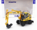 Universal hobbies Komatsu Pw148 Ruspa Gommata - Tractor Scraper 1:50 Žlutá Černá