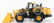 Universal hobbies Komatsu Wa475-10 Ruspa Gommata - Scraper Tractor 1:50 Žlutá Černá