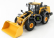 Universal hobbies Komatsu Wa475-10 Ruspa Gommata - Scraper Tractor 1:50 Žlutá Černá