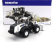 Universal hobbies Komatsu Wa475-10 Ruspa Gommata Tractor Scraper 2010 1:50 Bílá Černá