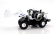 Universal hobbies Komatsu Wa475-10 Ruspa Gommata Tractor Scraper 2010 1:50 Bílá Černá