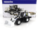 Universal hobbies Komatsu Wa475-10 Ruspa Gommata Tractor Scraper 2010 1:50 Bílá Černá