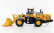 Universal hobbies Komatsu Wa600 Ruspa Gommata - Scraper Tractor 1:50 Žlutá Černá