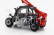 Universal hobbies Manitou Mt625t Comfort Telescopic Tractor - Elevatore 1:32 Červená Stříbrná
