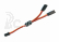 V-kabel 200mm JR 0,3qmm silný, zlacené kontakty