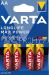 VARTA 4706 Longlife Max Power AA LR6 4ks
