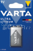 VARTA 6122 Ultra Lithium 9V