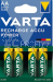 VARTA 5716 AA mignon accu 2600 mAh NiMH 4ks